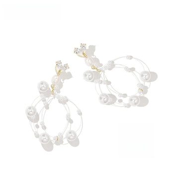 ✨【Starry Fringe Earrings】French Luxury Pearl Drops