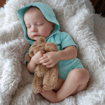 Lifelike Reborn Baby Dolls - 20 Inch Realistic Real Newborn Baby Doll - Weighted Soft Cloth Body for Kids 3+
