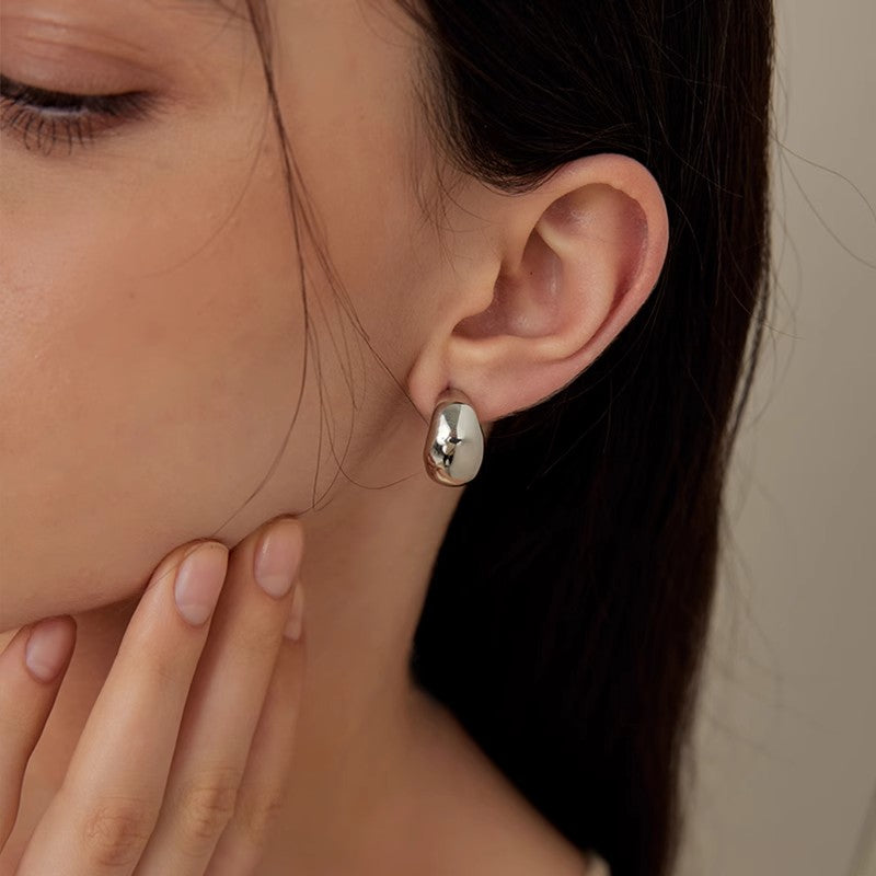 【3D Playful Earrings】K Gold Plated | 925 Silver Posts | Hollow Design for Lightweight Comfort Exquisite earrings