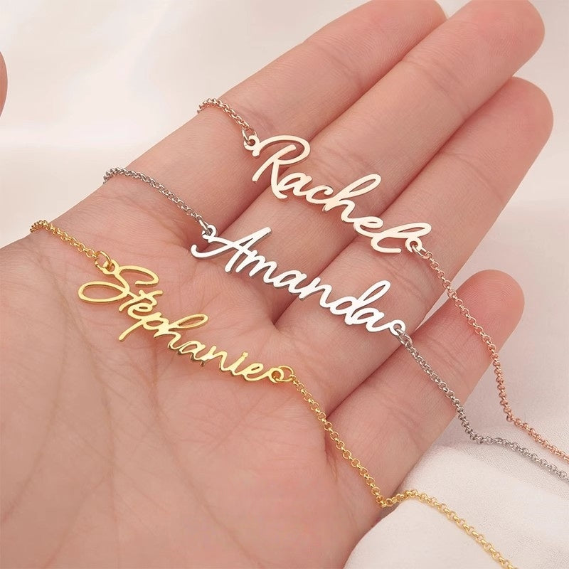 Custom Engraved Bracelet | Adjustable Chain