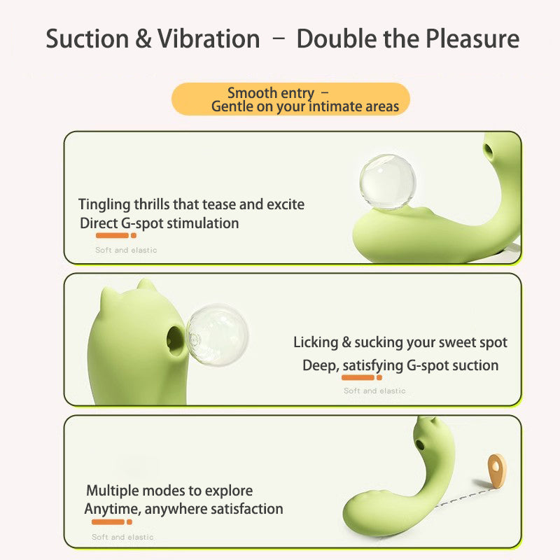 Ergonomic G-Spot Vibrator - Powerful & Quiet Insertable Massager for Blended Orgasms