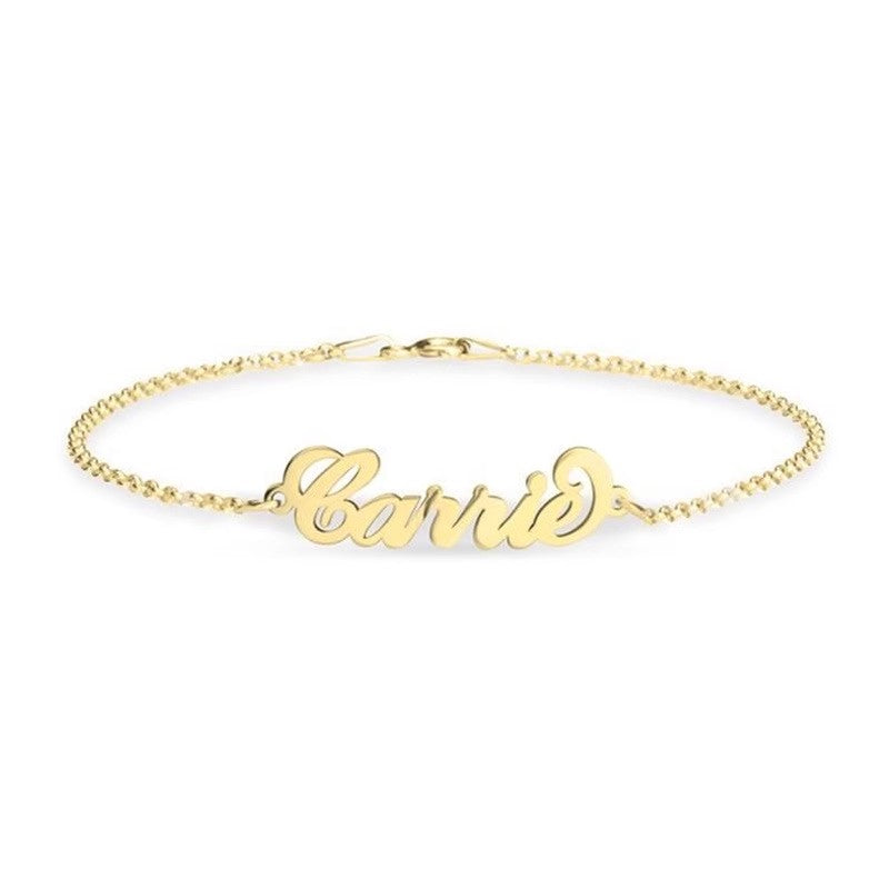 Custom Engraved Bracelet | Adjustable Chain