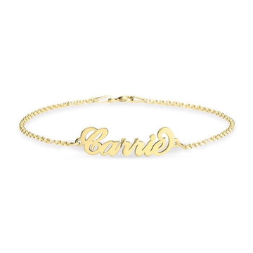 Custom Engraved Bracelet | Adjustable Chain