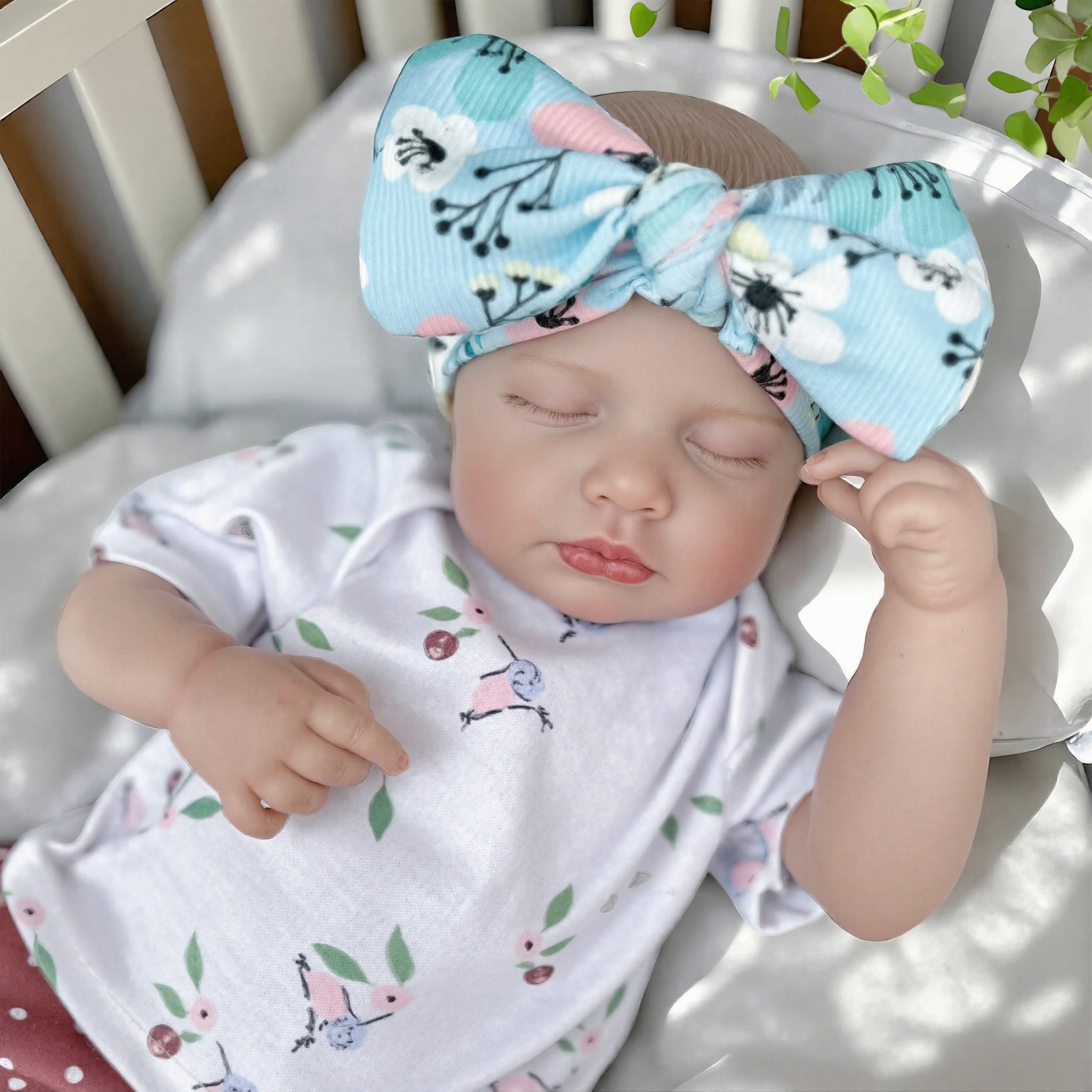 Realistic Reborn Baby Dolls - 20 Inch Lifelike Newborn Baby Doll with Birth Certificate, Pacifier, Outfit & Toy. Gift for Ages 3+