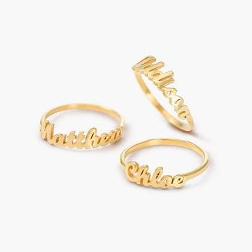 Custom Ring | Rose Gold/Gold/Silver | Perfect Matching Couple Rings