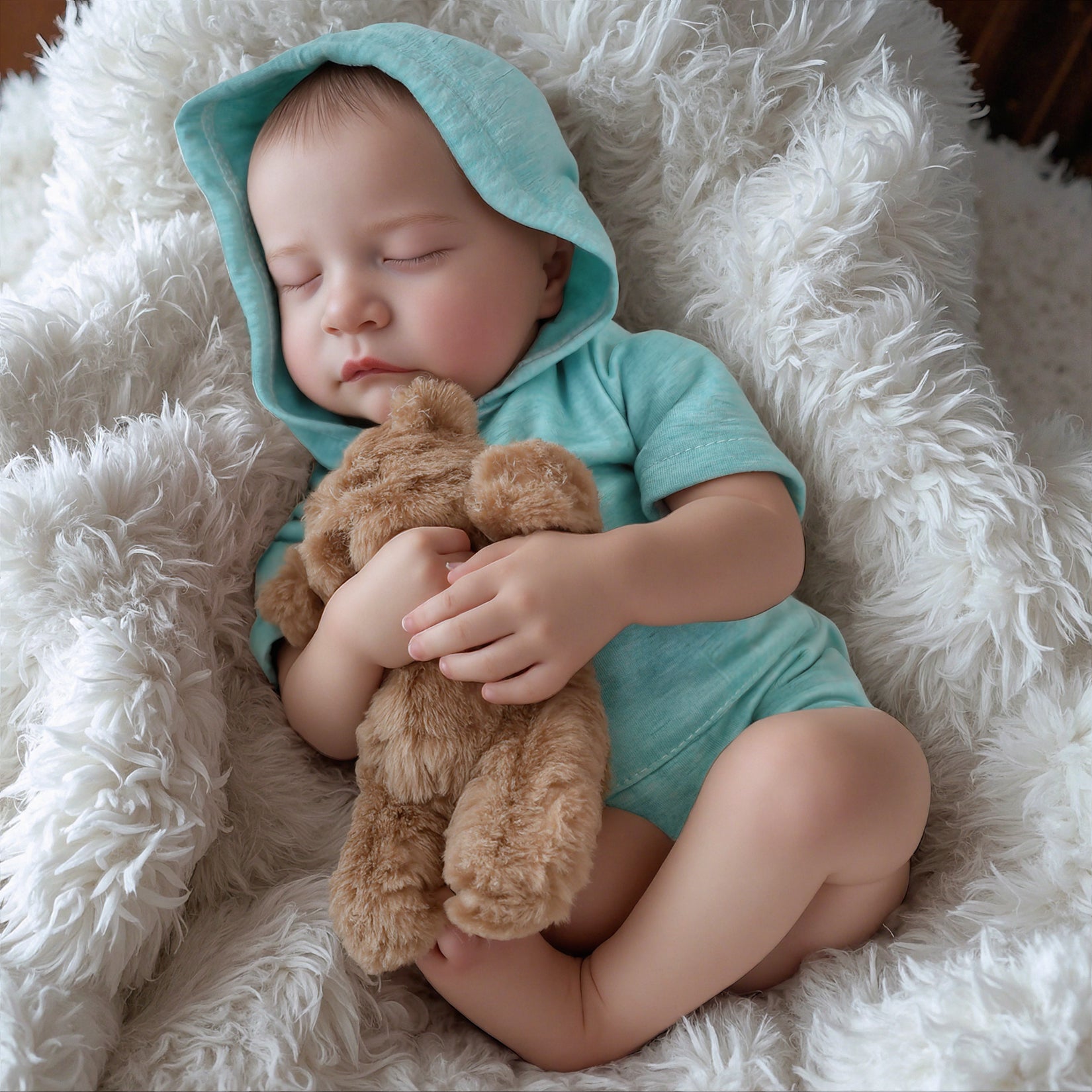 Lifelike Reborn Baby Dolls - 20 Inch Realistic Real Newborn Baby Doll - Weighted Soft Cloth Body for Kids 3+