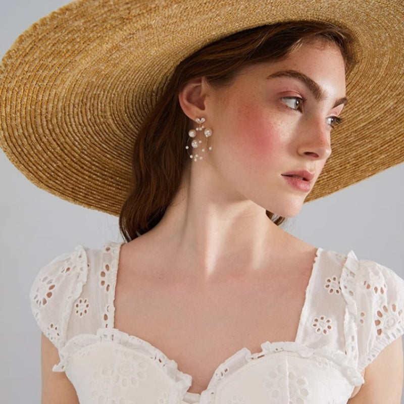 ✨【Starry Fringe Earrings】French Luxury Pearl Drops