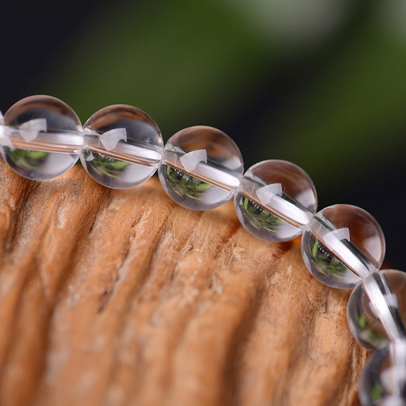 💎 Master-Grade Clear Quartz Bracelet - Your Universal Energy Toolkit