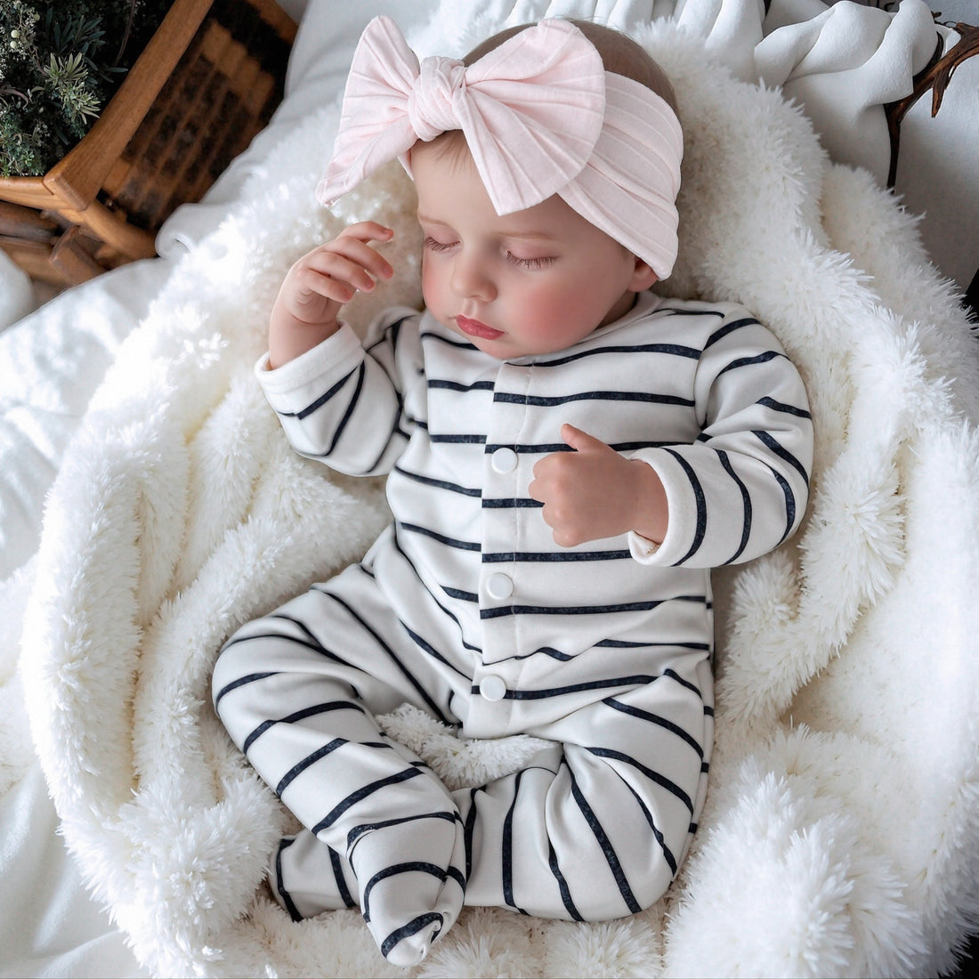 Lifelike Reborn Baby Dolls: 20 inches Realistic Newborn Baby Doll with Soft Weighted Body - Perfect for Kids 3+, Pretend Play, and Collectors