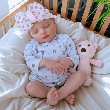 Realistic Reborn Baby Dolls - 20 Inch Real Weighted Vinyl Newborn Baby Dolls  for Kids 3+ Years Old