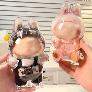 La-bu-bu Dust-Proof Case - Transparent Acrylic Display Cover