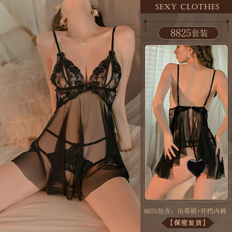 Cheeky Bell Chemise Nightdress - Sexy Kitten Costume for Intimate Moments