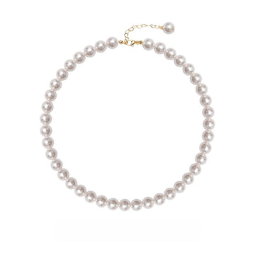 ✨【Luminous Pearl】Adjustable Choker Necklace | High-Quality Steel Wire | 16"+2" Extender
